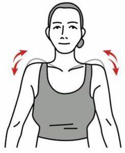 ورزش ستون فقرات، ورزش، بالا کشیدن شانه